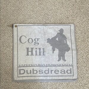 Gray Cog Hill Dubsread Golf Bag Towel